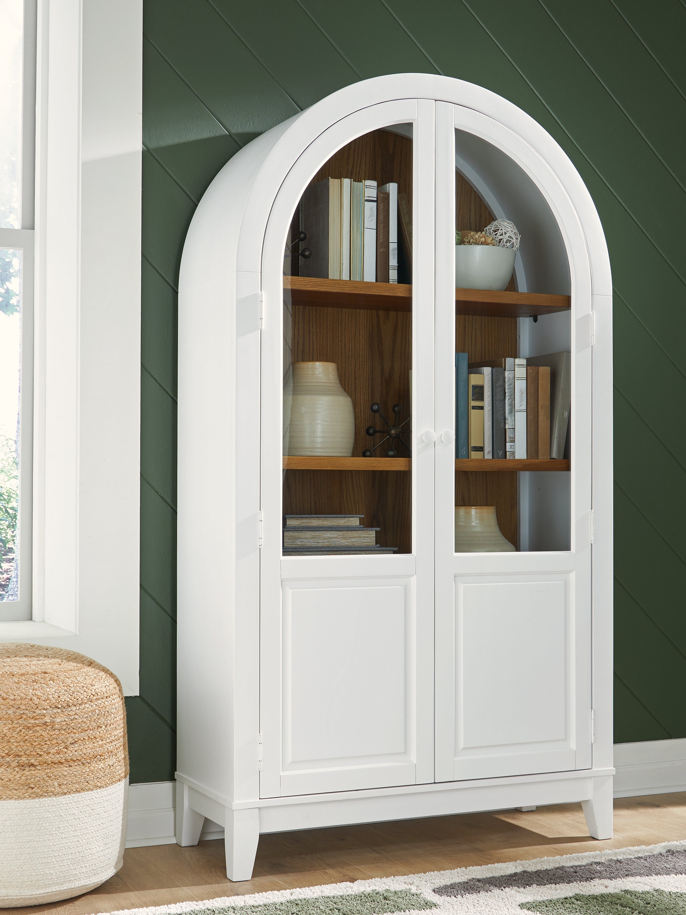 A2Z Furniture - Ashley Furniture - Dagandale Accent Cabinet - Accent Cabinet / White/Natural - A4000598