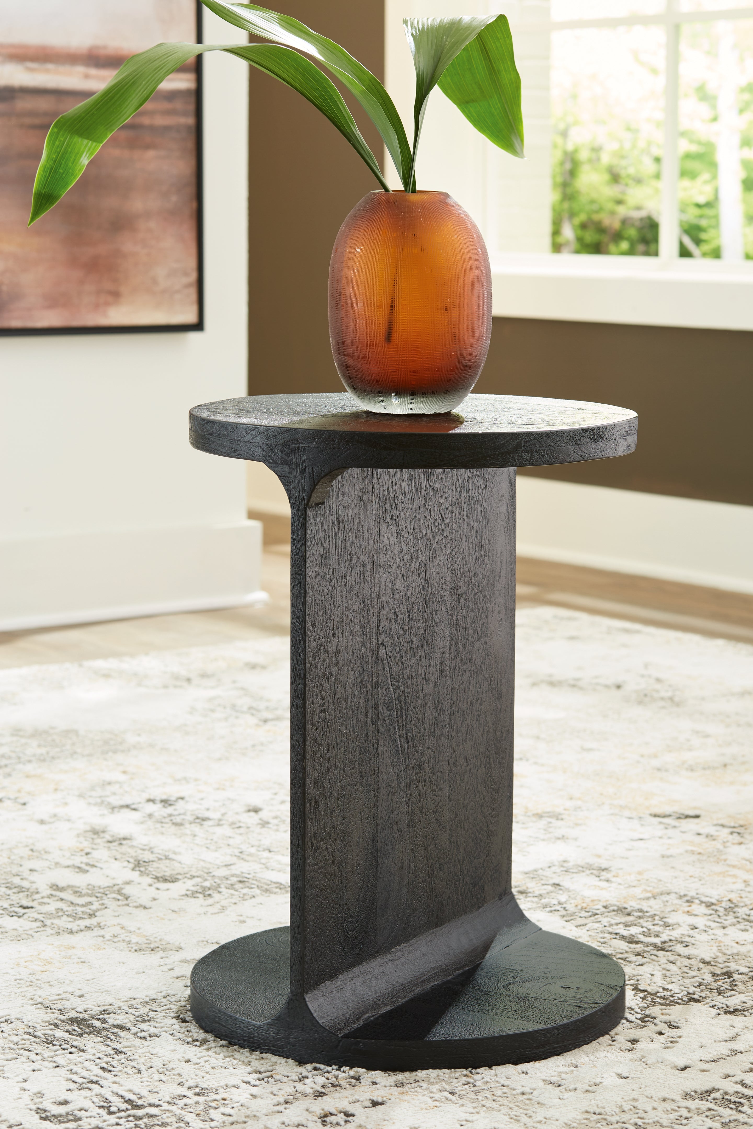 A2Z Furniture - Ashley Furniture - Adderley Accent Table - Accent Table / Black - A4000600