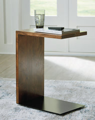 A2Z Furniture - Ashley Furniture - Wimshaw Accent Table - Accent Table / Brown/Black - A4000618