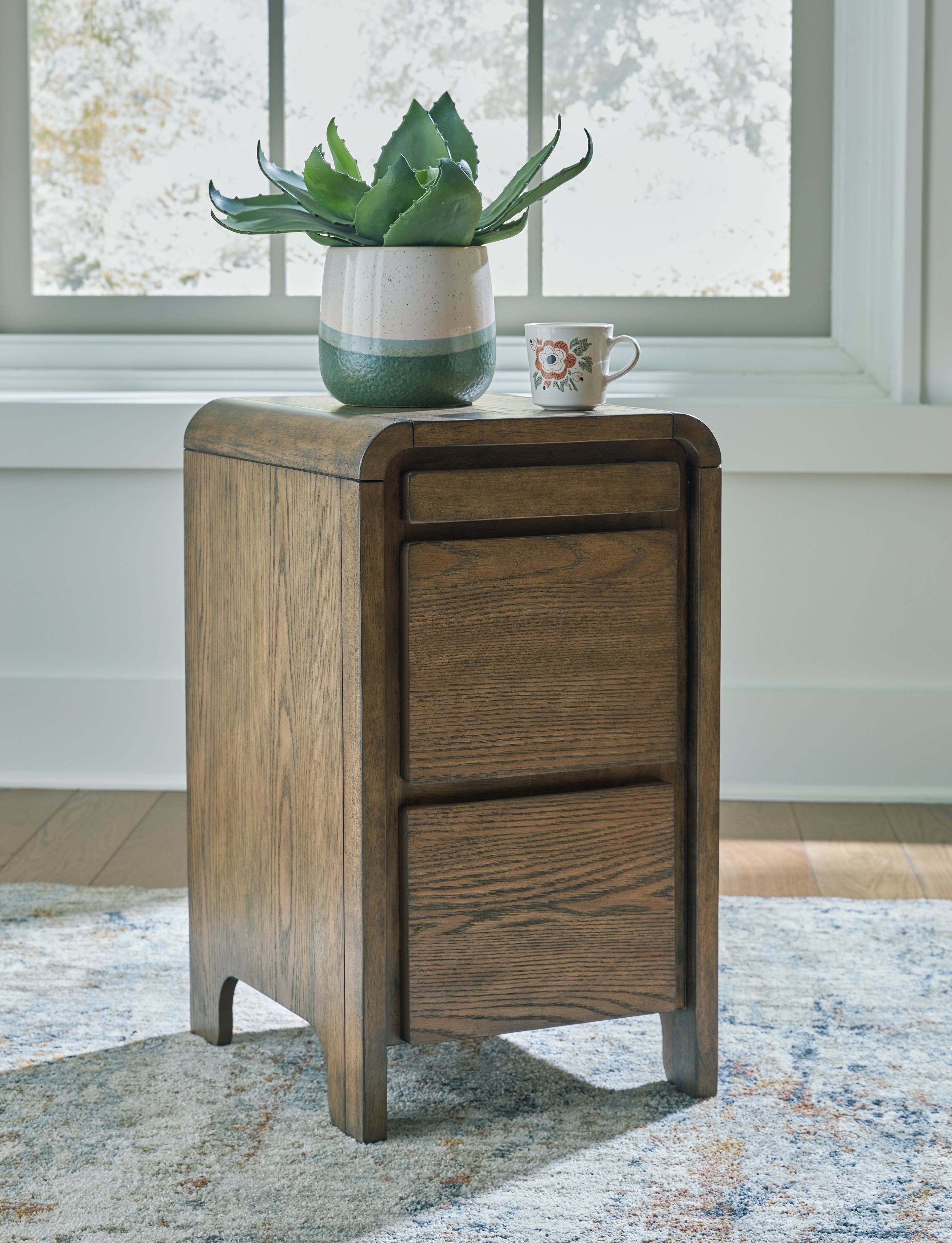 A2Z Furniture - Ashley Furniture - Jensworth Accent Table - Accent Table / Brown - A4000636