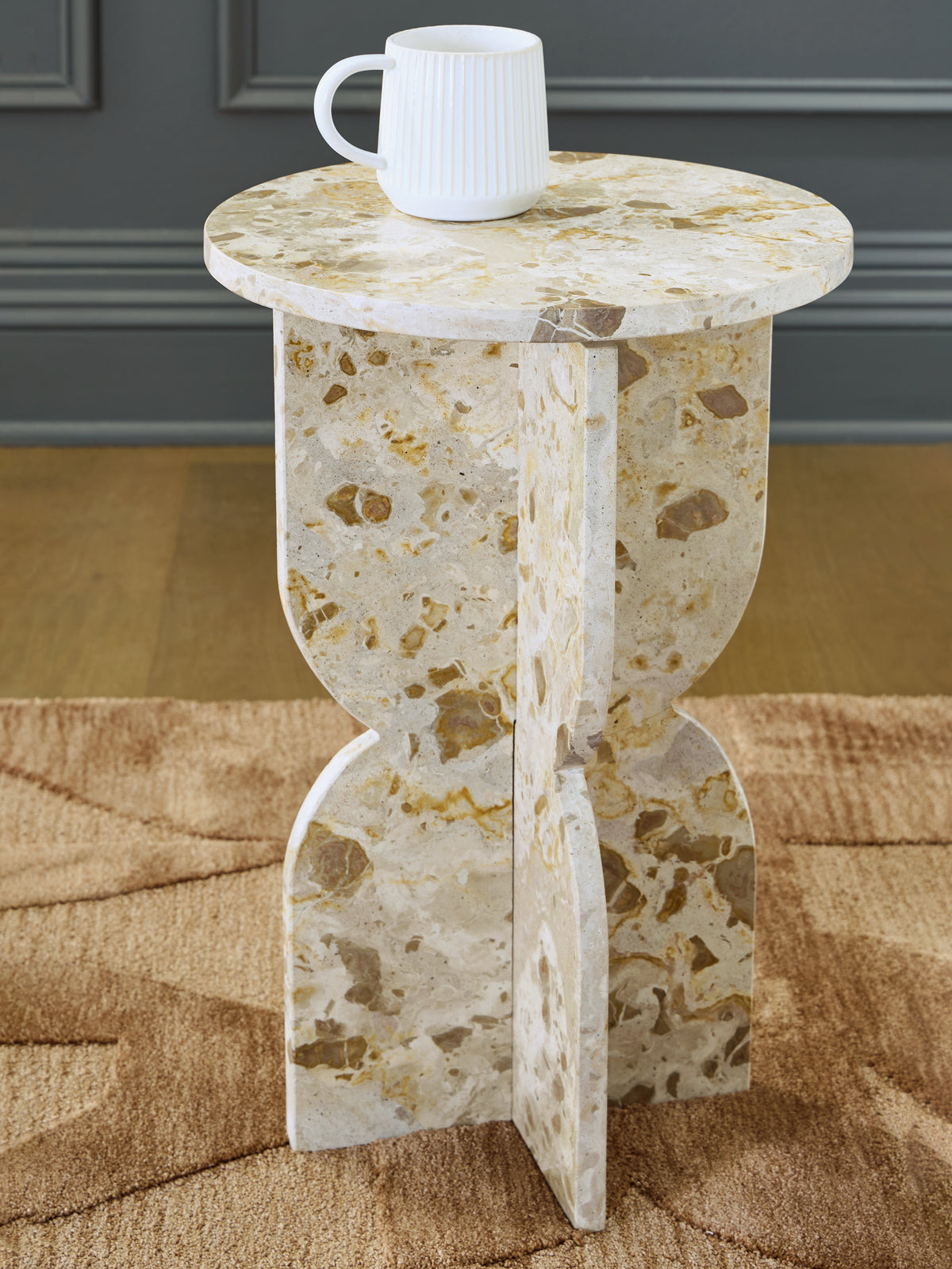 A2Z Furniture - Ashley Furniture - Treygan Accent Table - Accent Table / Beige - A4000647