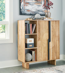 A2Z Furniture - Ashley Furniture - Kierwell Accent Cabinet - Accent Cabinet / Natural - A4000653