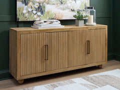 A2Z Furniture - Ashley Furniture - Niam Accent Cabinet - Accent Cabinet / Light Antique Beige - A4000684