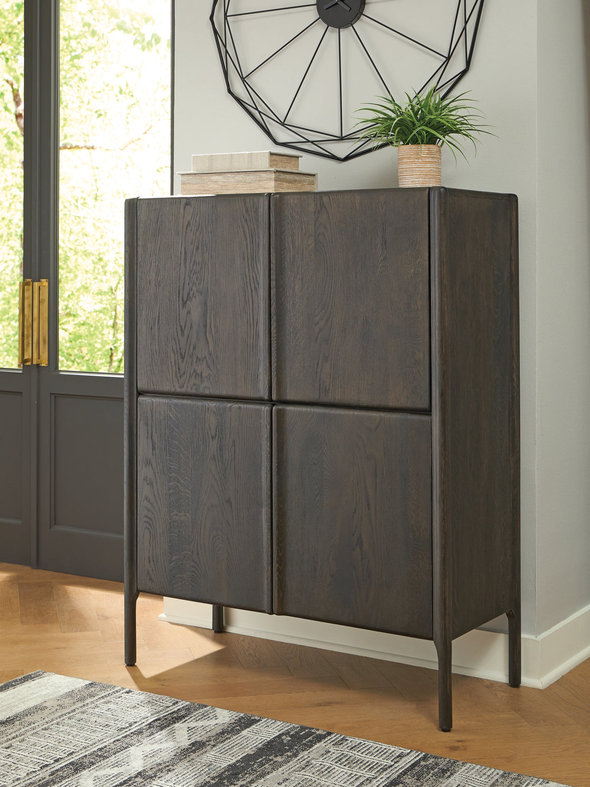 A2Z Furniture - Ashley Furniture - Orsonal Accent Cabinet - Accent Cabinet / Espresso Brown - A4000686