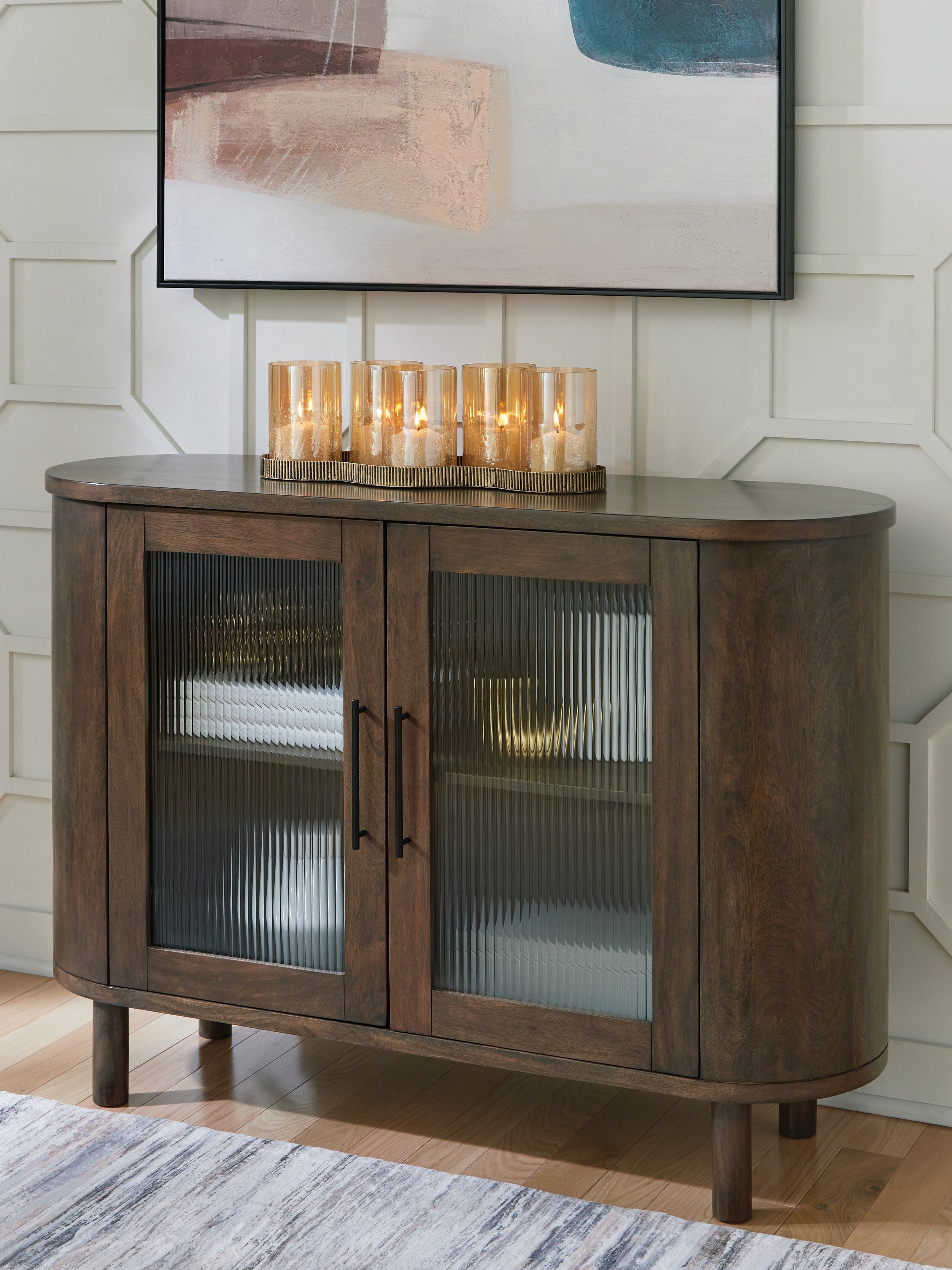 A2Z Furniture - Ashley Furniture - Mayridge Accent Cabinet - Accent Cabinet / Medium Brown - A4000694