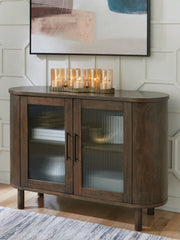 A2Z Furniture - Ashley Furniture - Mayridge Accent Cabinet - Accent Cabinet / Medium Brown - A4000694