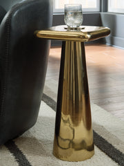 A2Z Furniture - Ashley Furniture - Dallenburg Accent Table - Accent Table / Gold Finish - A4000717