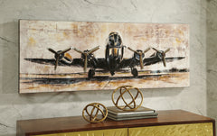 A2Z Furniture - Ashley Furniture - Kalene Wall Decor - Wall Art / Brown/Black - A8000152