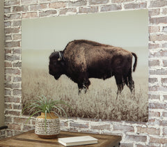 A2Z Furniture - Ashley Furniture - Brutus Wall Decor - Wall Art / Sepia - A8000289