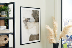 A2Z Furniture - Ashley Furniture - Aldricton Wall Decor - Wall Art / Brown/White - A8000406