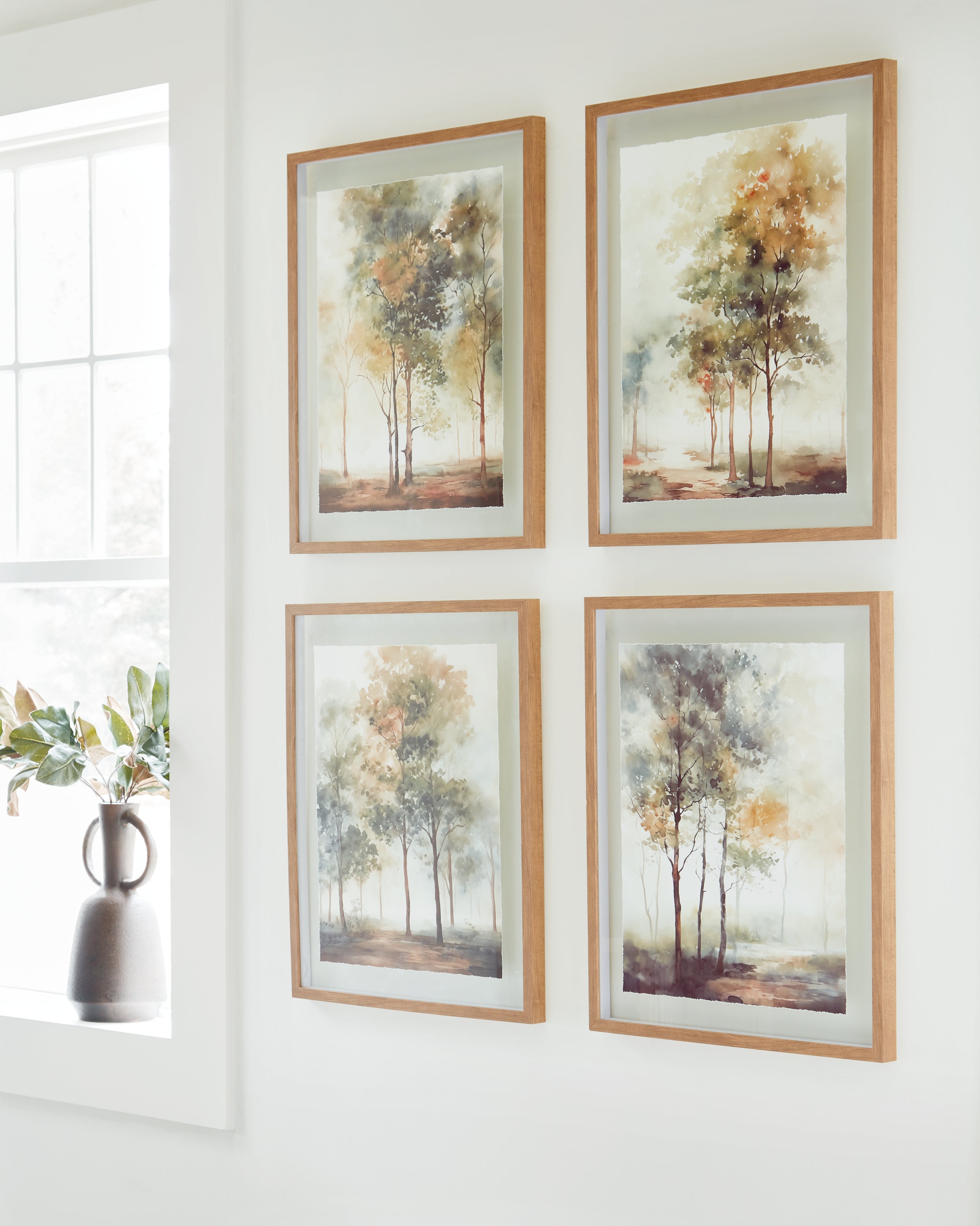 A2Z Furniture - Ashley Furniture - Bryneford Wall Decor - Wall Art Set (4/CN) / Multi - A8000411