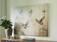 A2Z Furniture - Ashley Furniture - Collmund Wall Decor - Wall Art / Gray/Brown - A8000413