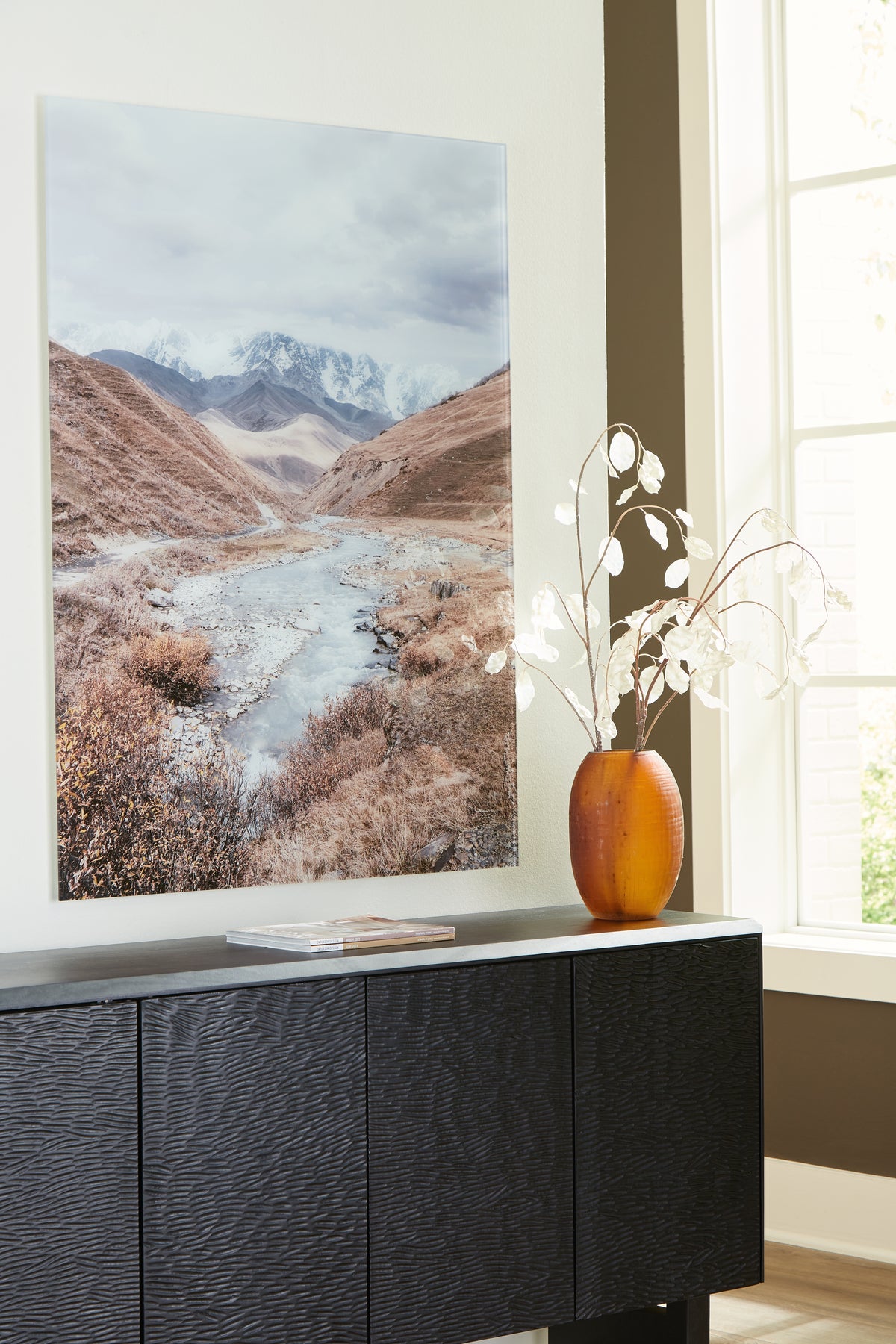 A2Z Furniture - Ashley Furniture - Darinby Wall Decor - Wall Art / Gray/Brown/White - A8000420