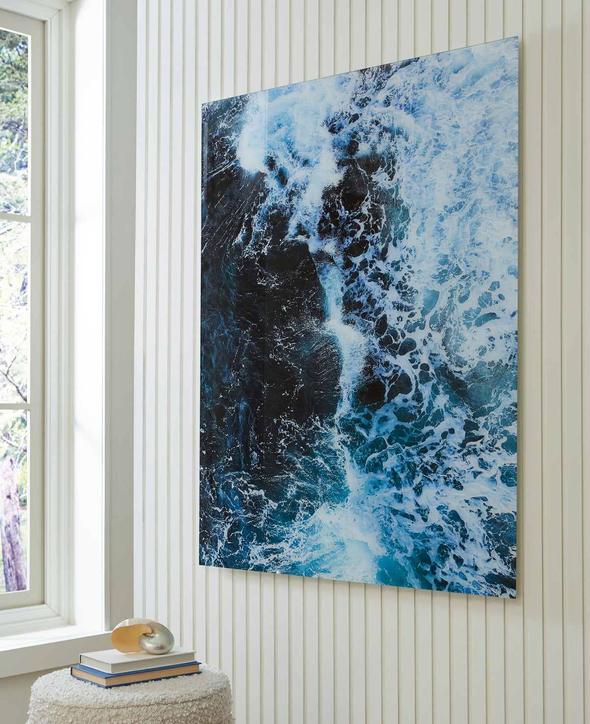 A2Z Furniture - Ashley Furniture - Clemick Wall Decor - Wall Art / Turquoise - A8000422