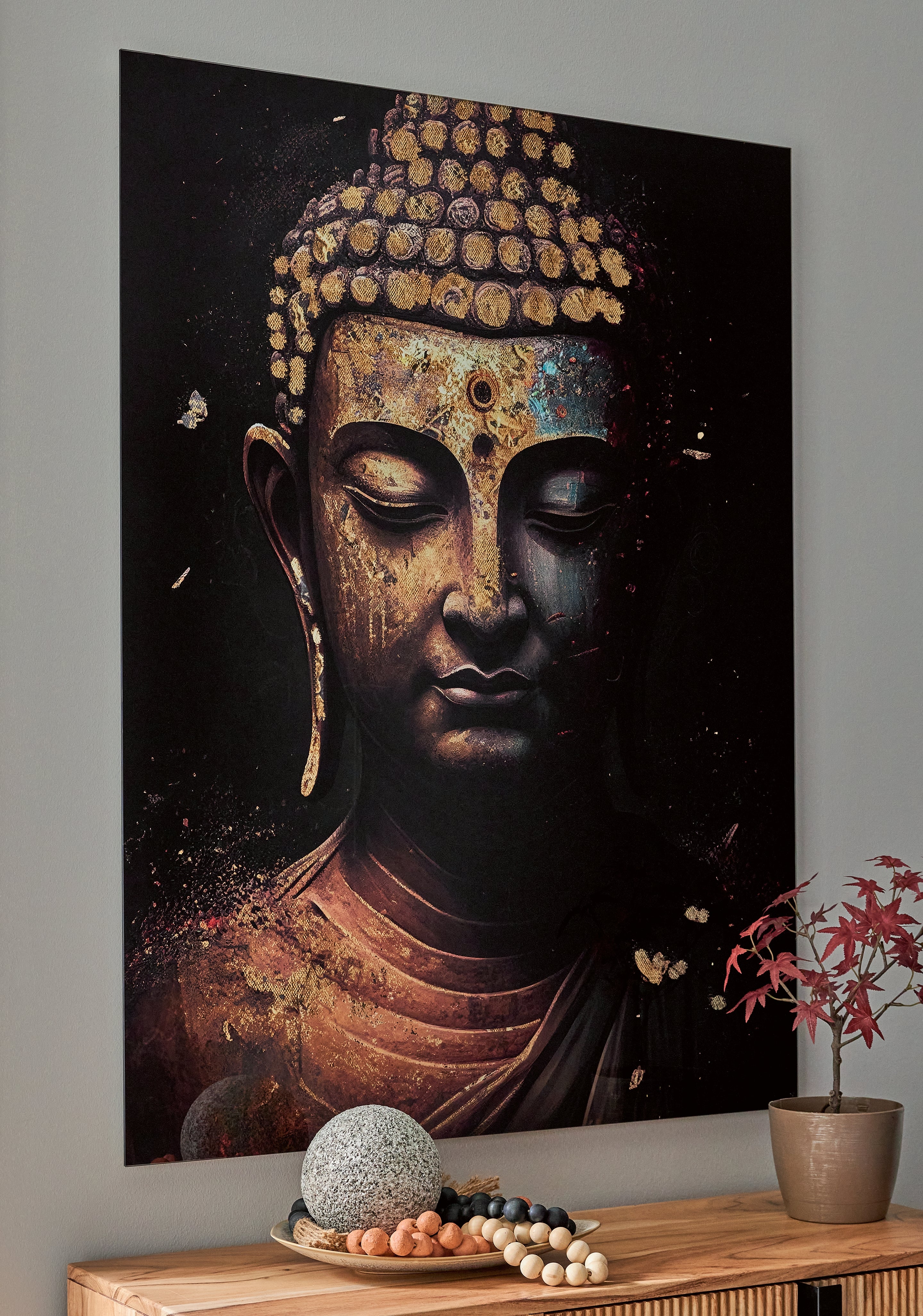 A2Z Furniture - Ashley Furniture - Caymoore Wall Decor - Wall Art / Black/Gold Finish - A8000423
