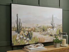 A2Z Furniture - Ashley Furniture - Sidworth Wall Decor - Wall Art / Green/Beige/Gray - A8000480