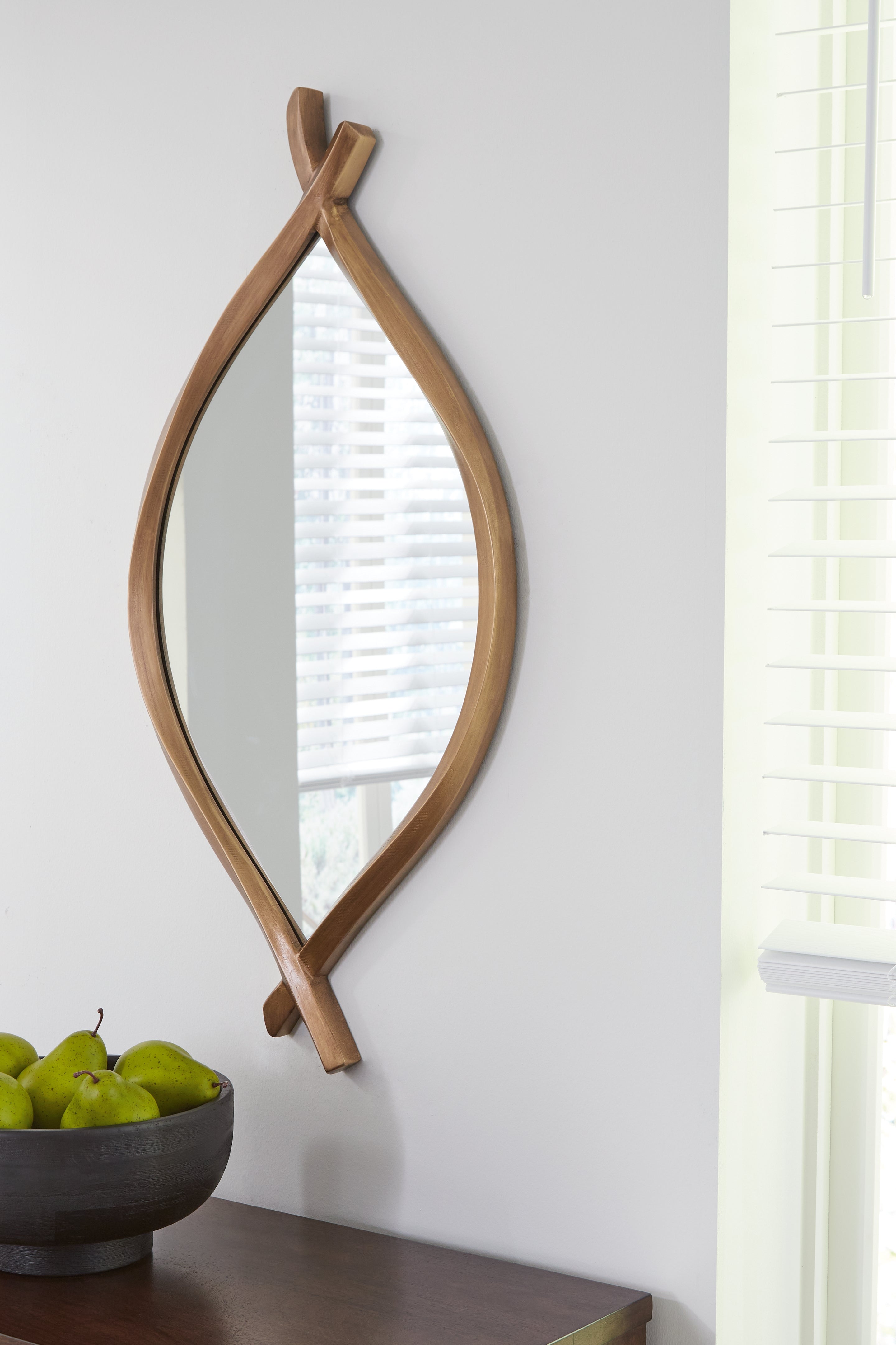 A2Z Furniture - Ashley Furniture - Bartner Mirror - Accent Mirror / Antique Gold Finish - A8010340