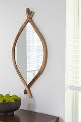A2Z Furniture - Ashley Furniture - Bartner Mirror - Accent Mirror / Antique Gold Finish - A8010340