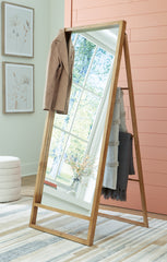 A2Z Furniture - Ashley Furniture - Devford Mirror - Floor Mirror / Brown - A8010341