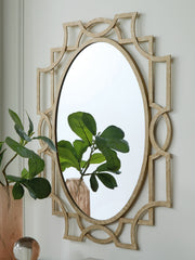 A2Z Furniture - Ashley Furniture - Fulkmore Mirror - Accent Mirror / Antique Gold Finish - A8010350