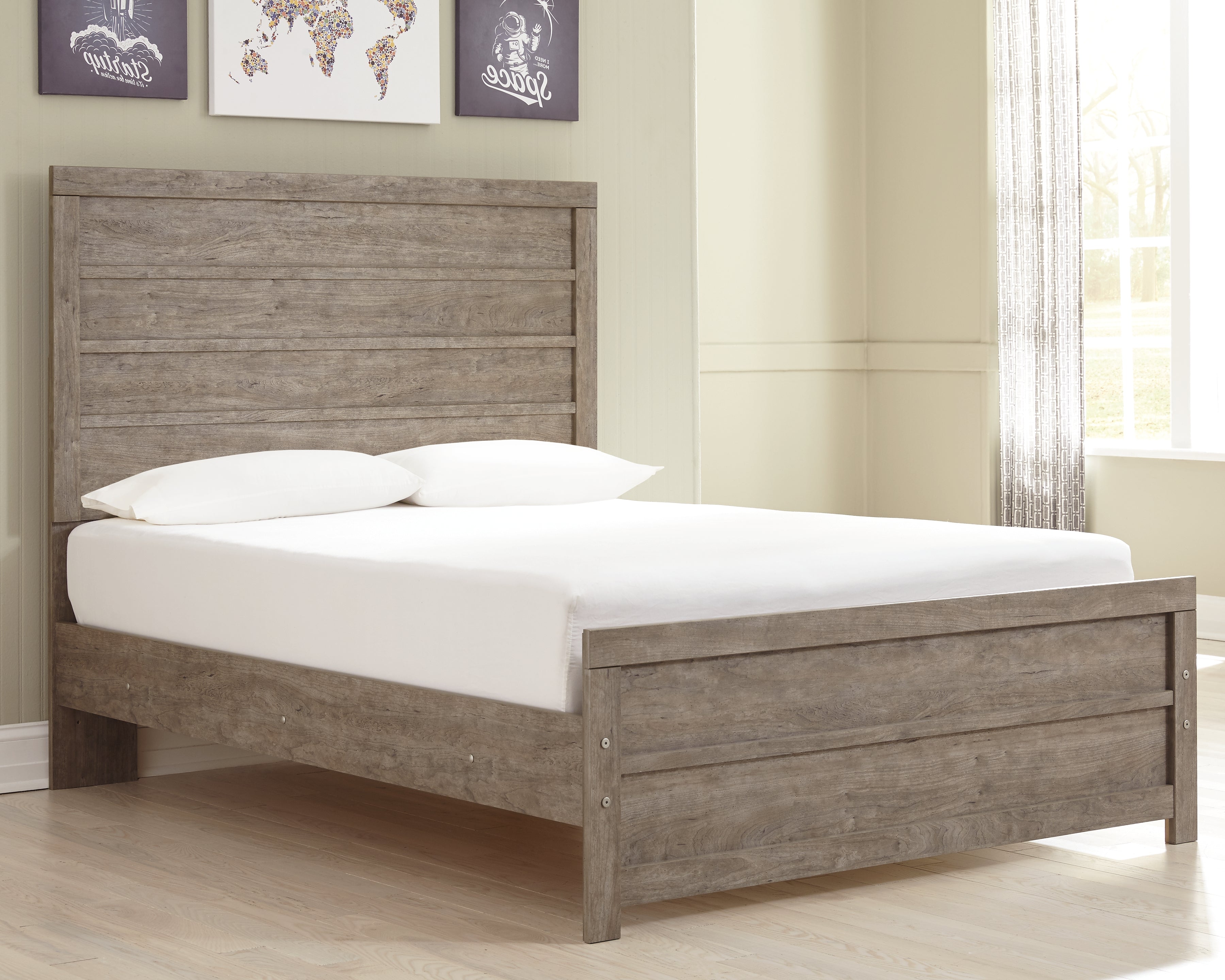 A2Z Furniture - Ashley Furniture - Culverbach Bedroom - Full Panel Bed / Gray - B070B3