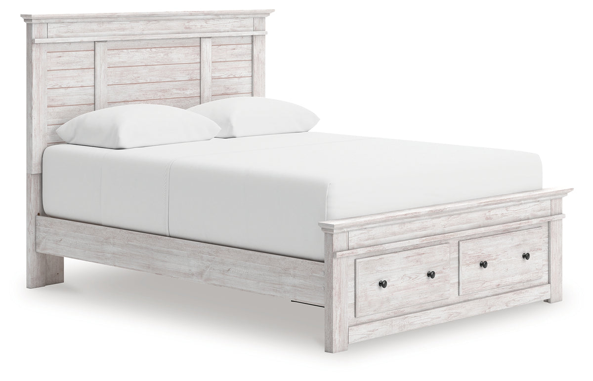 A2Z Furniture - Ashley Furniture - Makidern Bedroom - Queen Panel Storage Bed - PCB1171B4
