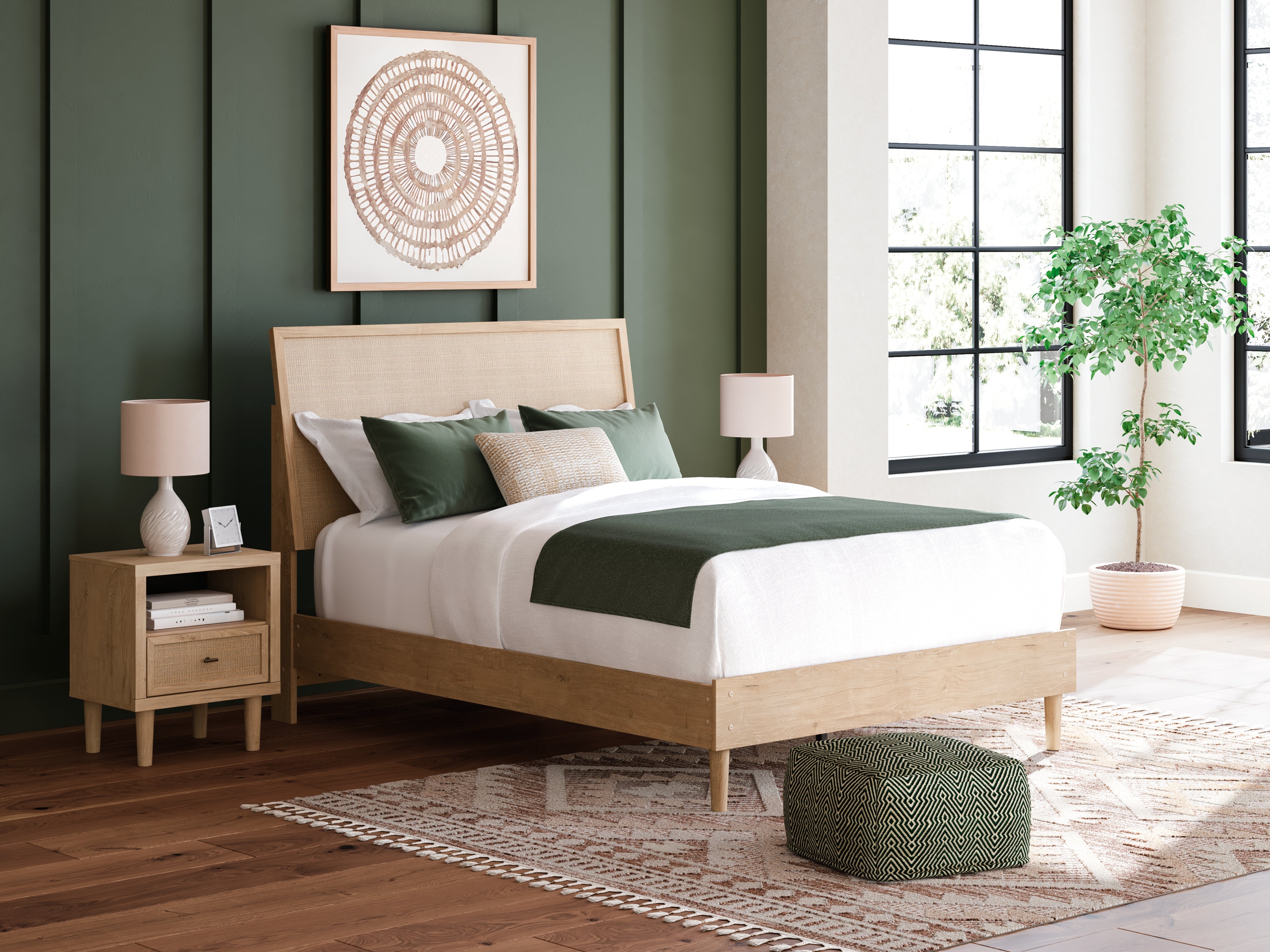 A2Z Furniture - Ashley Furniture - Cielden Bedroom - Queen Panel Bed / Two-tone - B1199B3