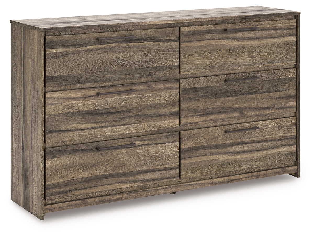 A2Z Furniture - Ashley Furniture - Elbrim Bedroom - Full Panel Bed / Brown - PCB2005B8