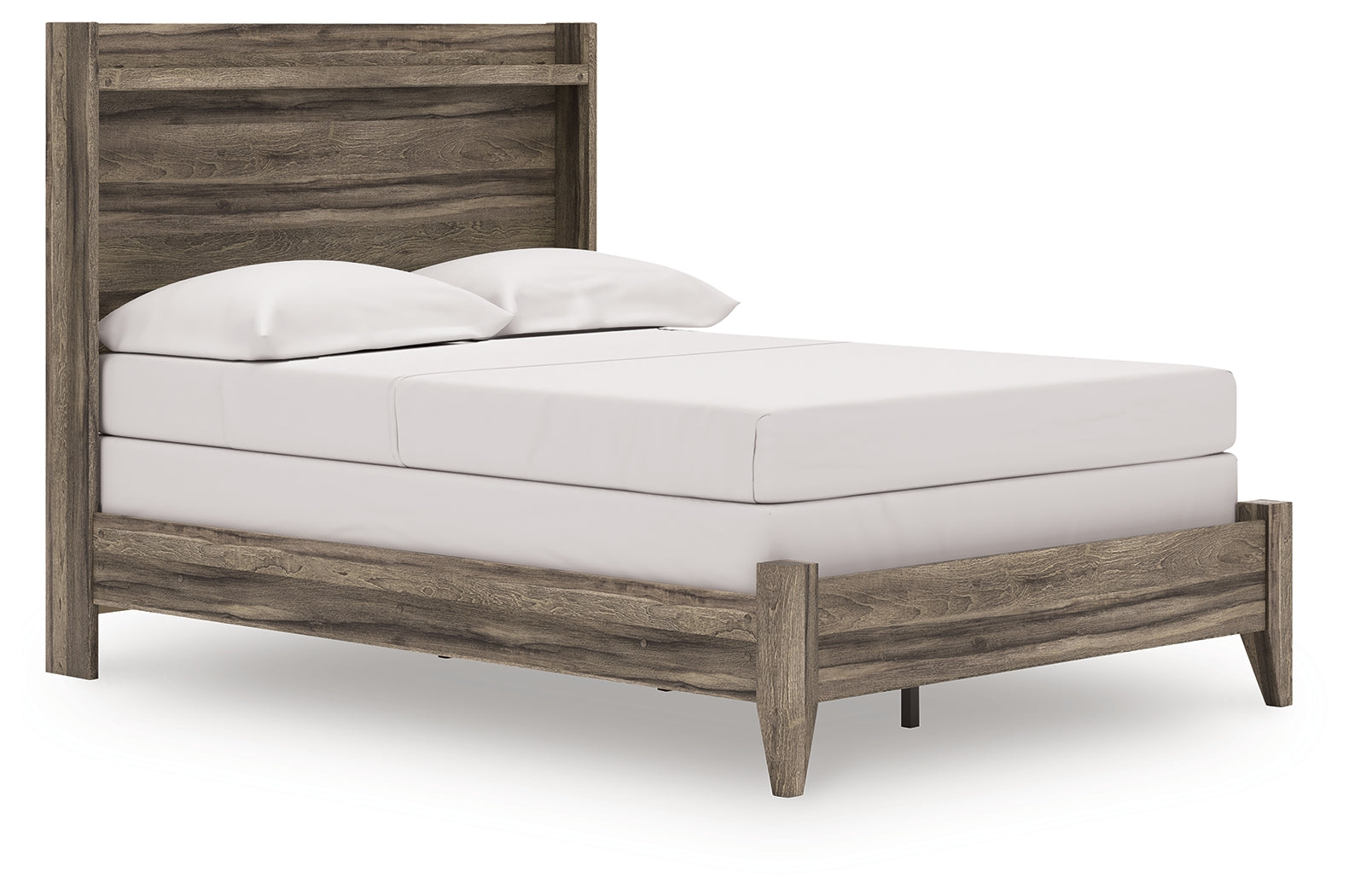 A2Z Furniture - Ashley Furniture - Elbrim Bedroom - Full Panel Bed / Brown - PCB2005B8
