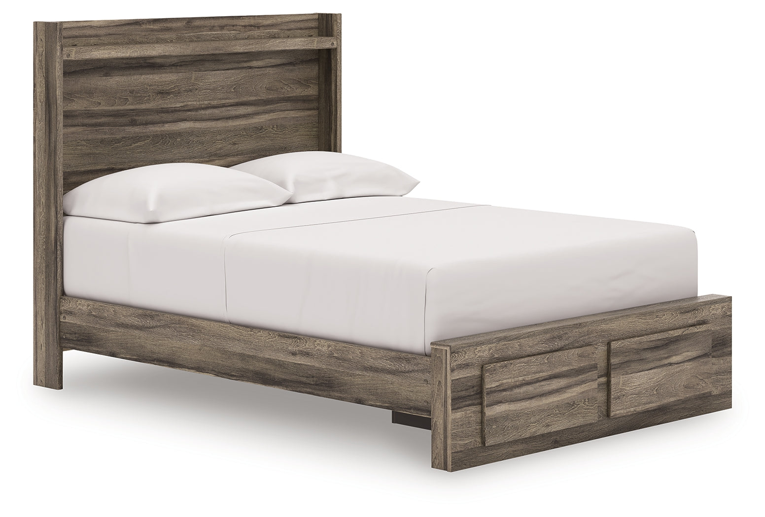A2Z Furniture - Ashley Furniture - Elbrim Bedroom - Full Panel Storage Bed / Brown - PCB2005B10