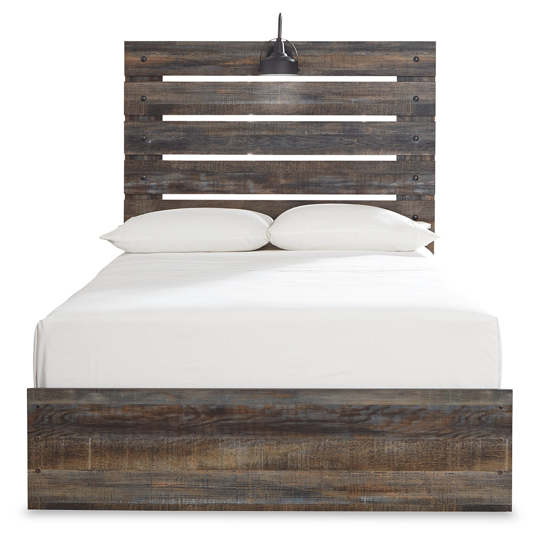 A2Z Furniture - Ashley Furniture - Drystan Bedroom - Full Panel Bed / Multi - B211B3