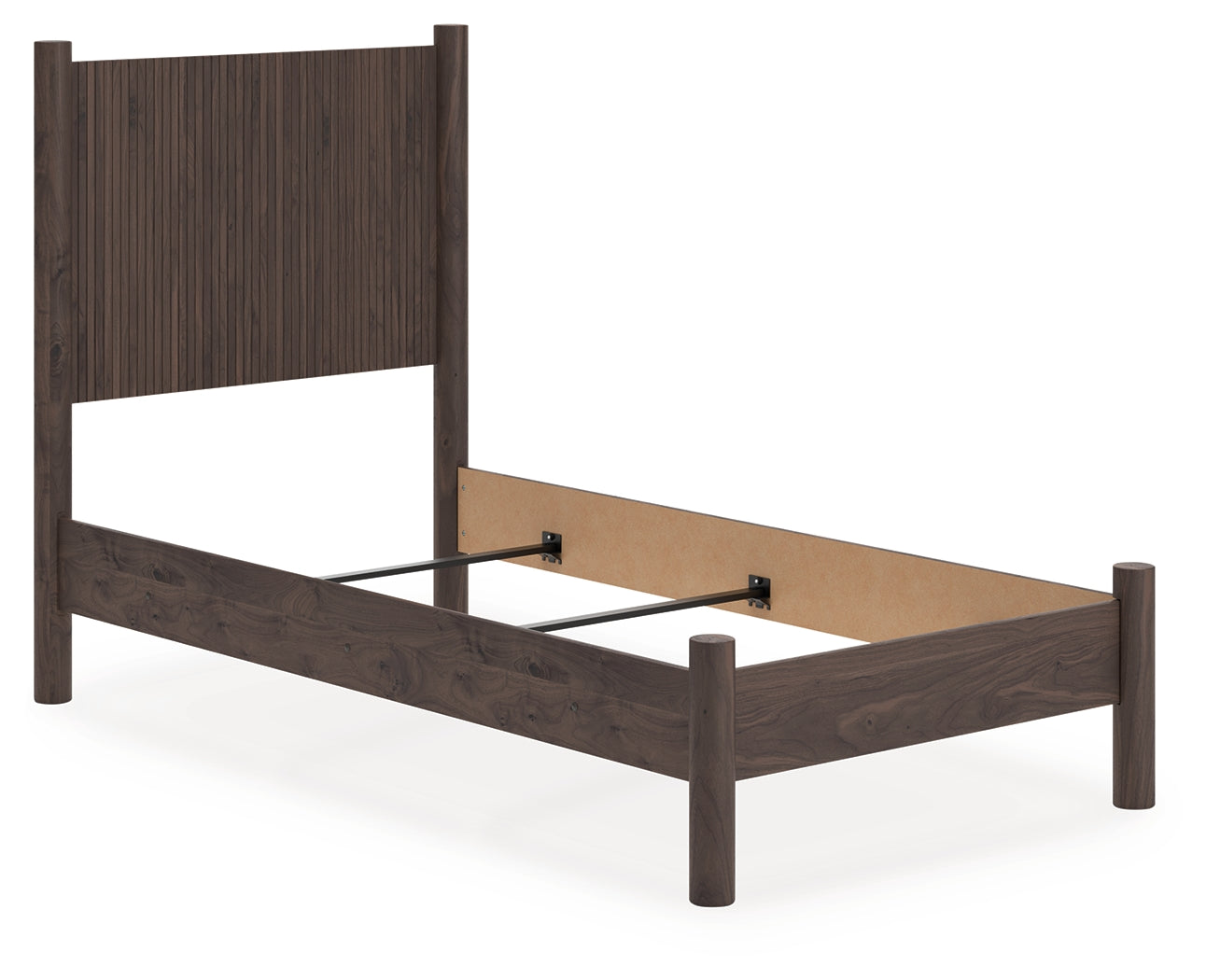 A2Z Furniture - Ashley Furniture - Pamytta Bedroom - Twin Panel Bed / Brown - PCB2614B14