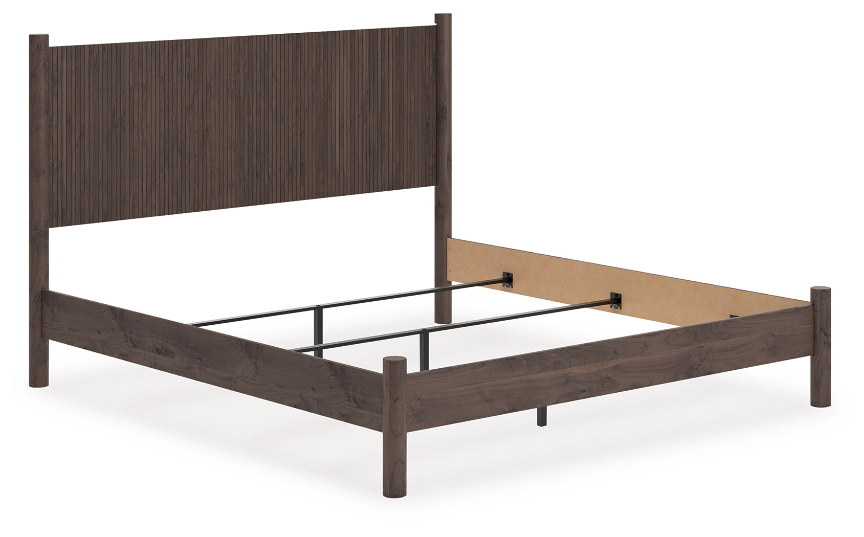 A2Z Furniture - Ashley Furniture - Pamytta Bedroom - King Panel Bed / Brown - PCB2614B26