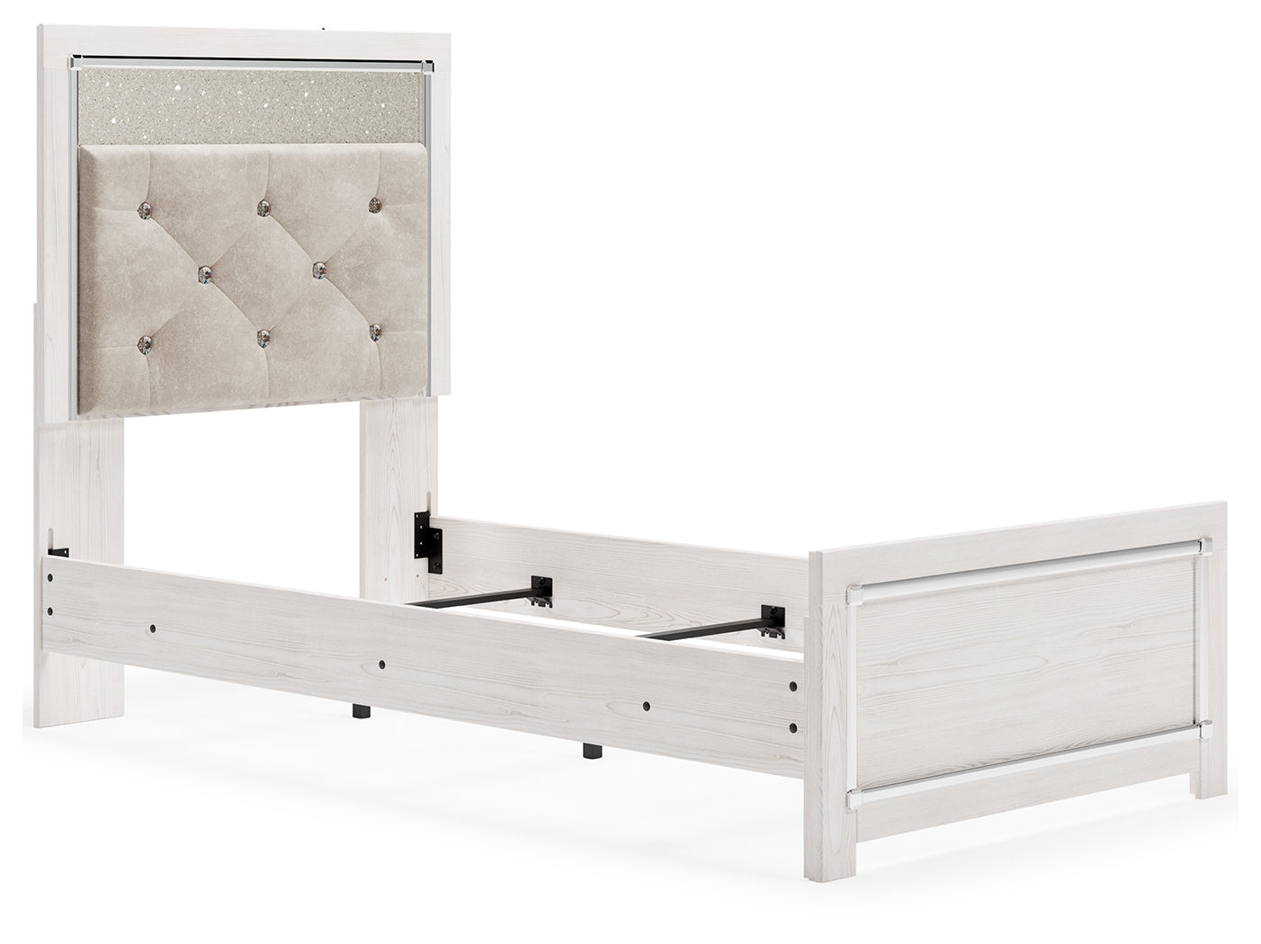 A2Z Furniture - Ashley Furniture - Altyra Bedroom - Twin Panel Bed / White - B2640B6