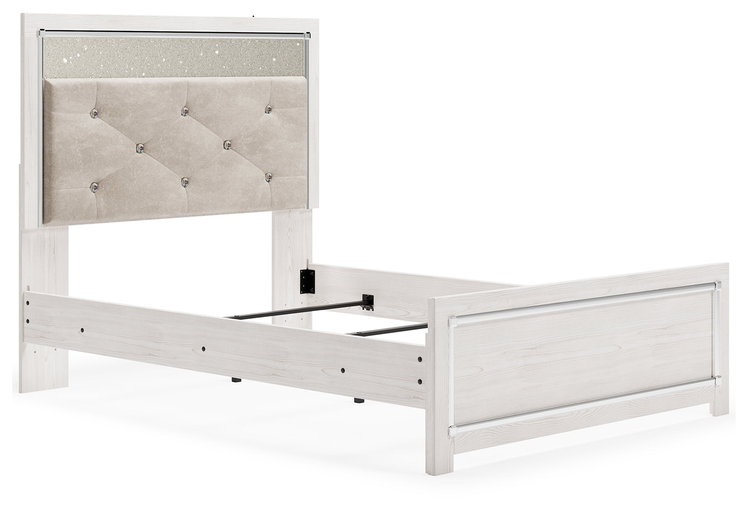 A2Z Furniture - Ashley Furniture - Altyra Bedroom - Full Panel Bed / White - B2640B8
