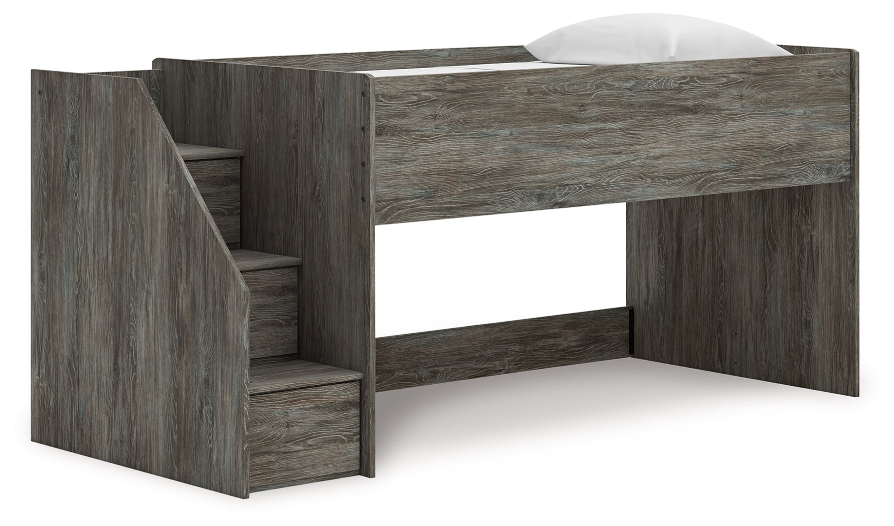 A2Z Furniture - Ashley Furniture - Frandern Bedroom - Twin Loft Bed / Gray - B4480B12