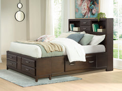 A2Z Furniture - Ashley Furniture - Vanmore Bedroom - Dresser and Mirror / Dark Brown - B479B1