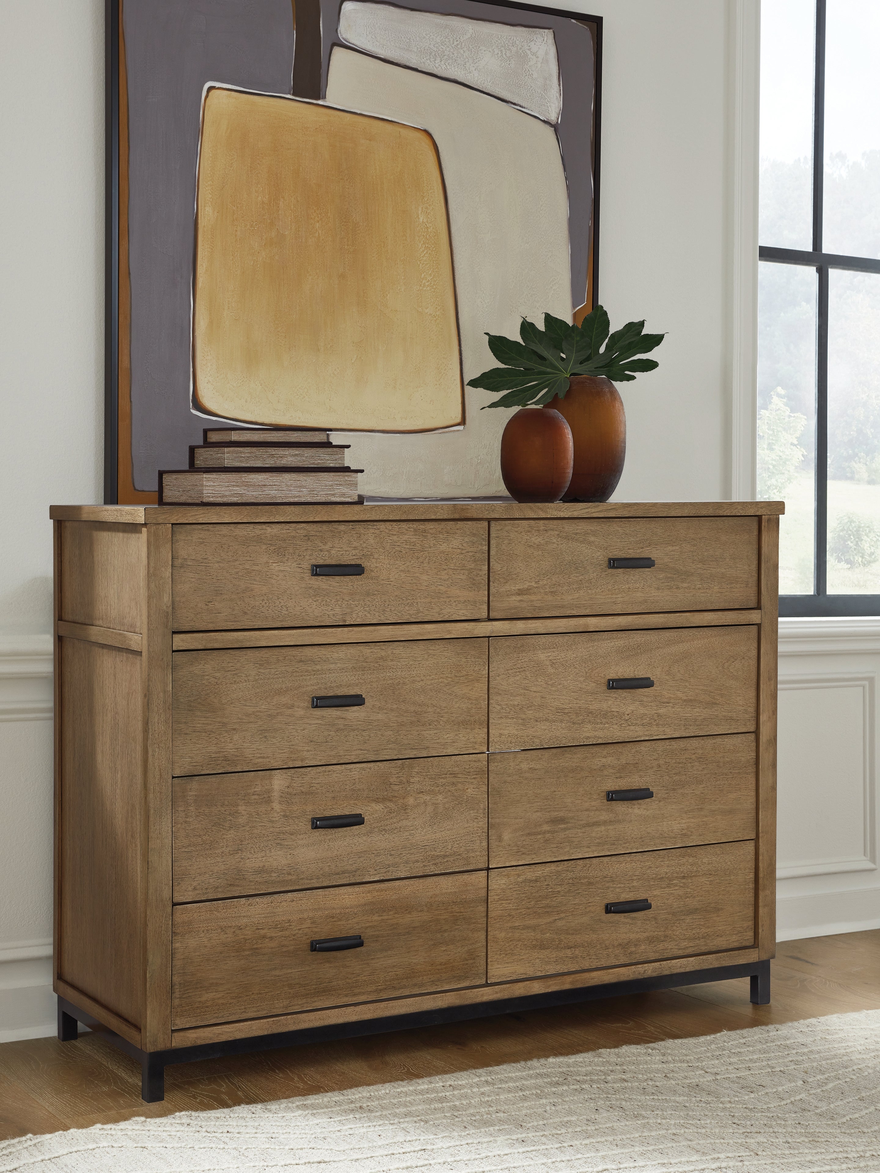 A2Z Furniture - Ashley Furniture - Tomtyn Bedroom - Dresser / Light Brown - B622-31