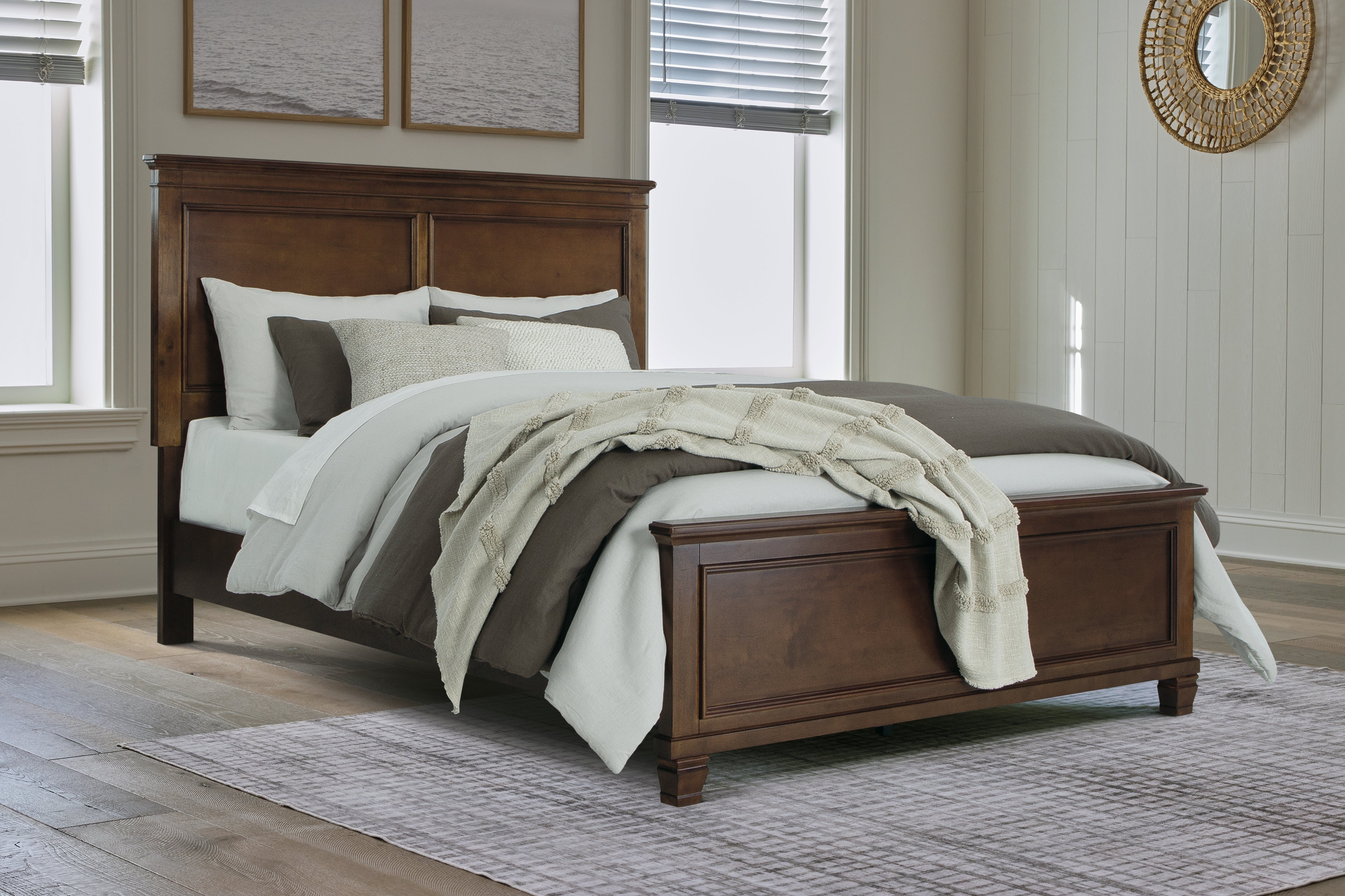 A2Z Furniture - Ashley Furniture - Danabrin Bedroom - Queen Panel Bed / Brown - B685B2