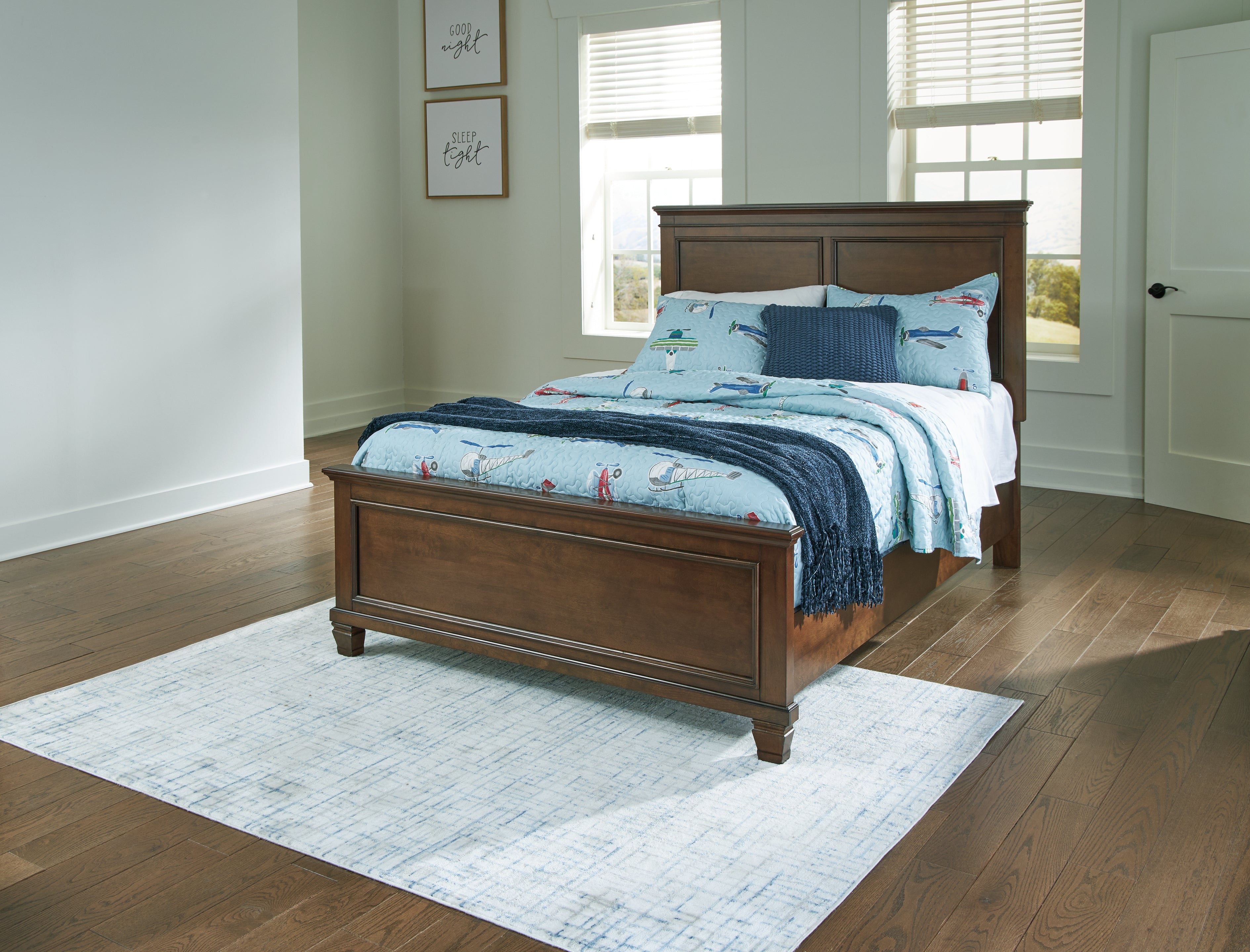 A2Z Furniture - Ashley Furniture - Danabrin Bedroom - Full Panel Bed / Brown - B685B8