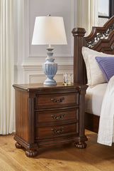 A2Z Furniture - Ashley Furniture - Lavinton Bedroom - California King Poster Bed / Brown - B764B10