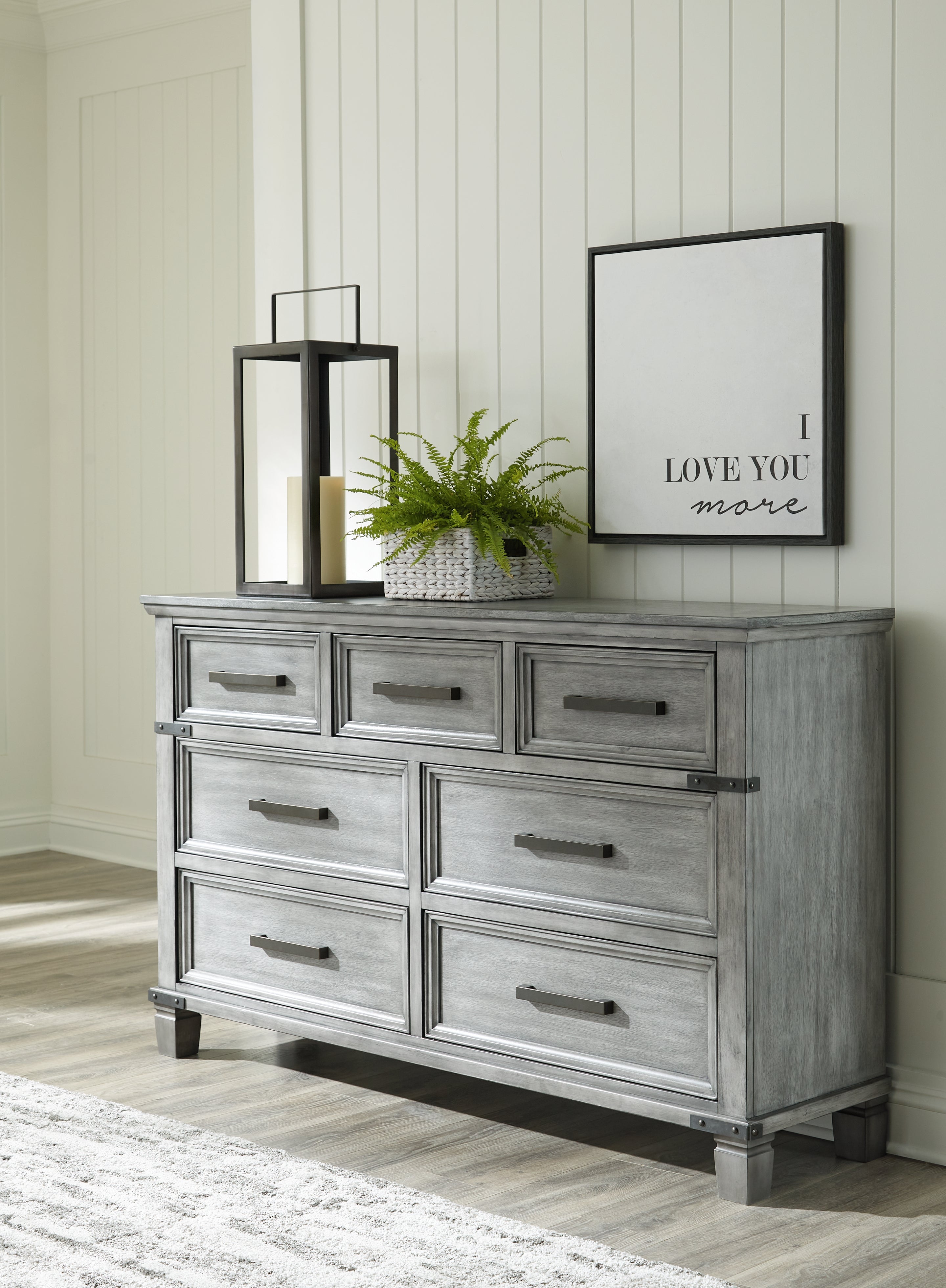A2Z Furniture - Ashley Furniture - Russelyn Bedroom - Dresser / Gray - B772-31