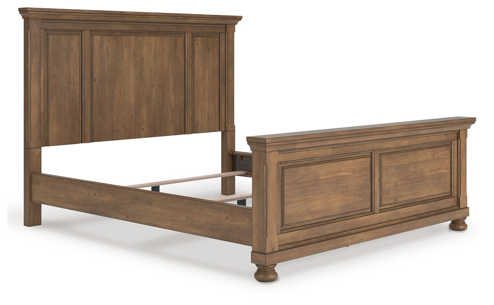 A2Z Furniture - Ashley Furniture - Feddinger Bedroom - California King Panel Bed / Medium Brown - PCB779B7