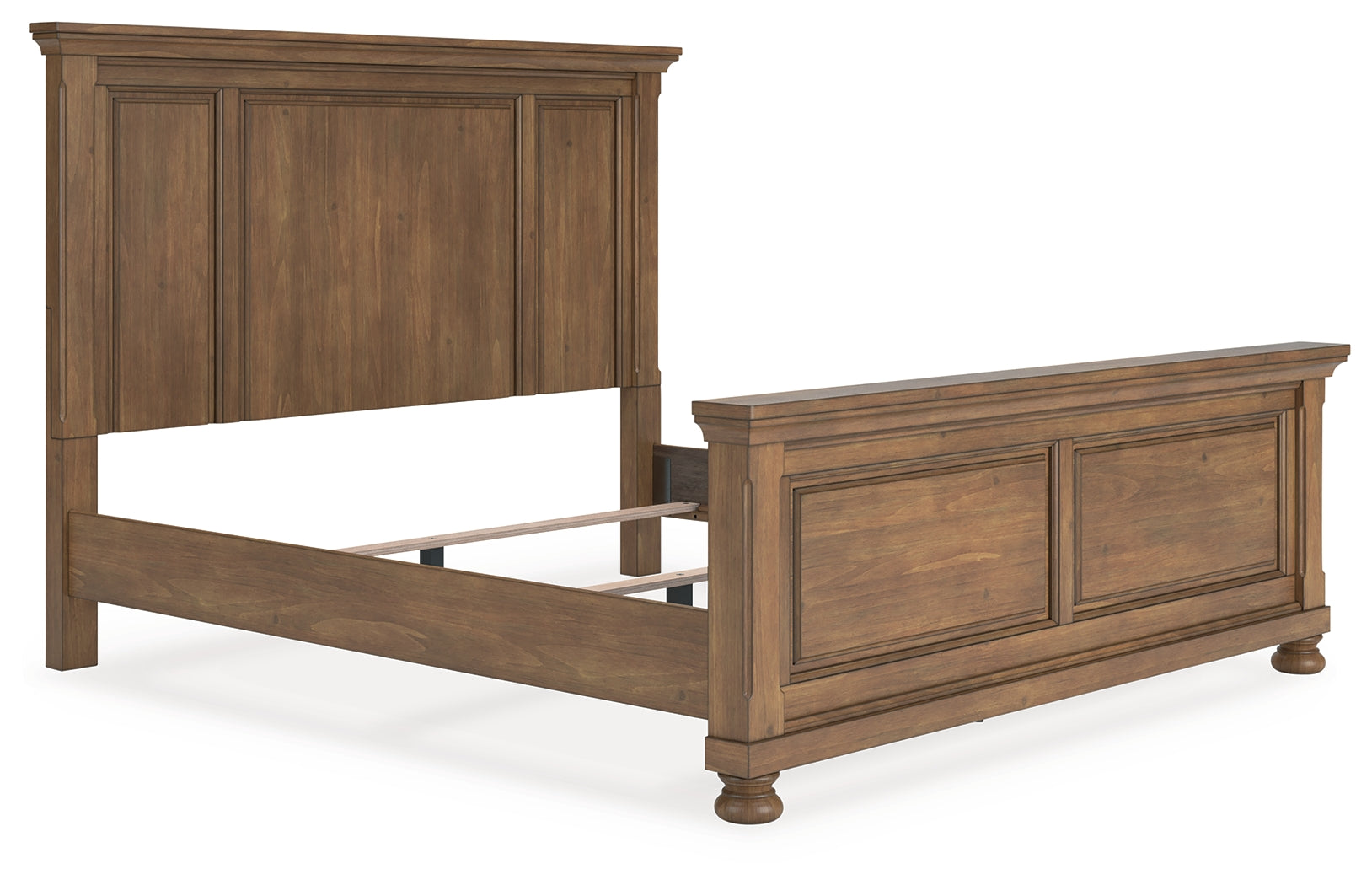 A2Z Furniture - Ashley Furniture - Feddinger Bedroom - King Panel Bed / Medium Brown - PCB779B6