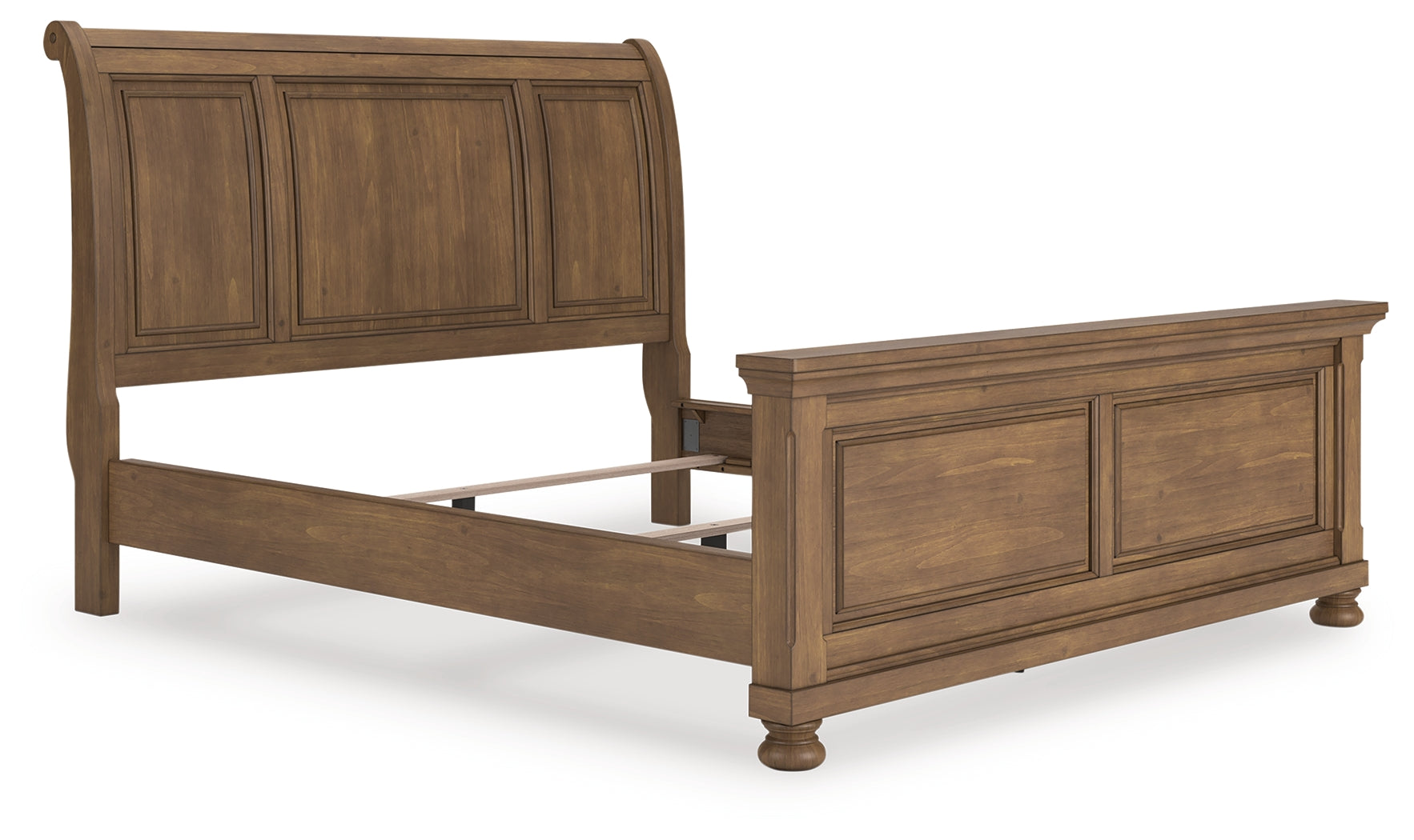 A2Z Furniture - Ashley Furniture - Feddinger Bedroom - California King Sleigh Bed / Medium Brown - PCB779B16