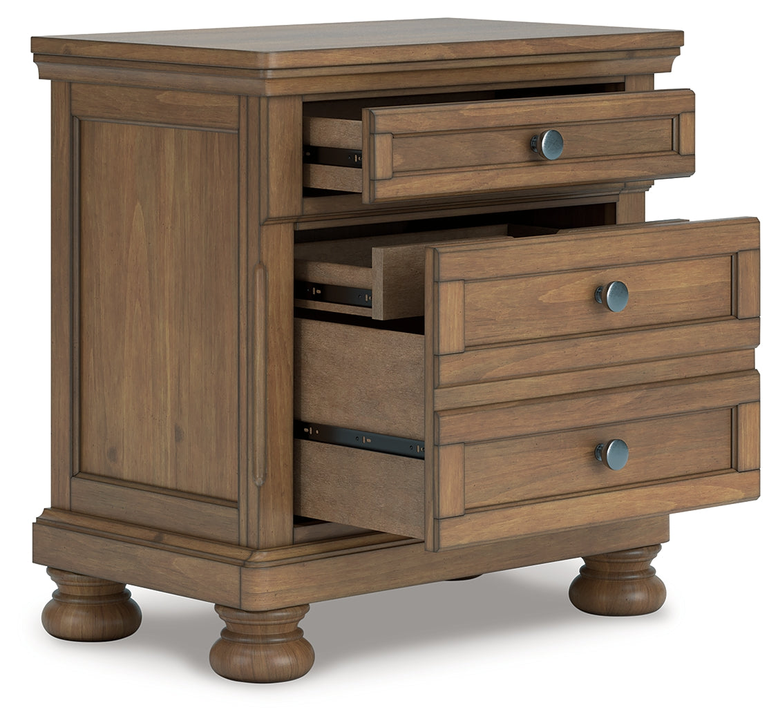 A2Z Furniture - Ashley Furniture - Feddinger Bedroom - King Sleigh Bed / Medium Brown - PCB779B15