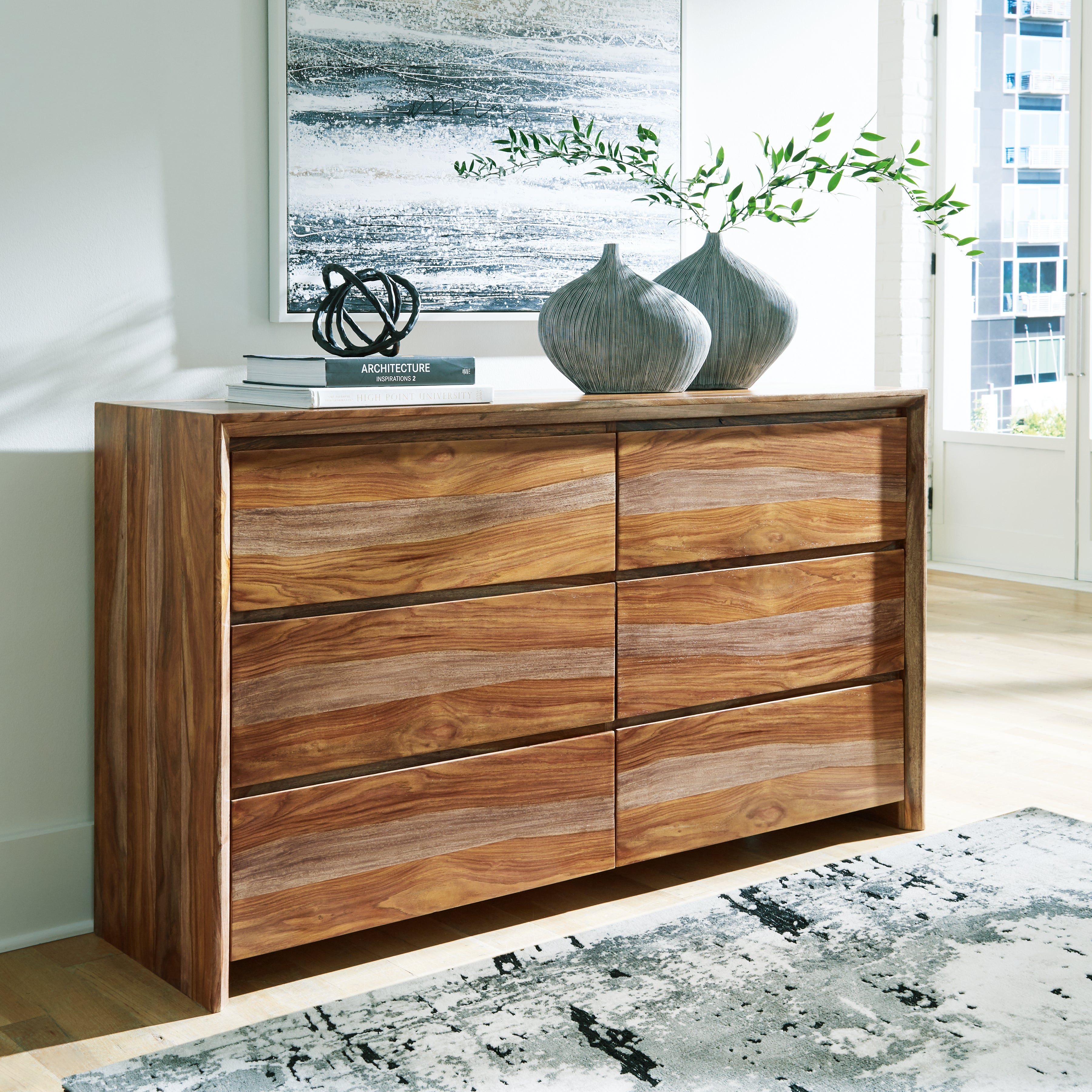 A2Z Furniture - Ashley Furniture - Dressonni Bedroom - Dresser / Brown - B790-31