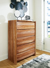 A2Z Furniture - Ashley Furniture - Dressonni Bedroom - California King Panel Bed / Brown - B790B5
