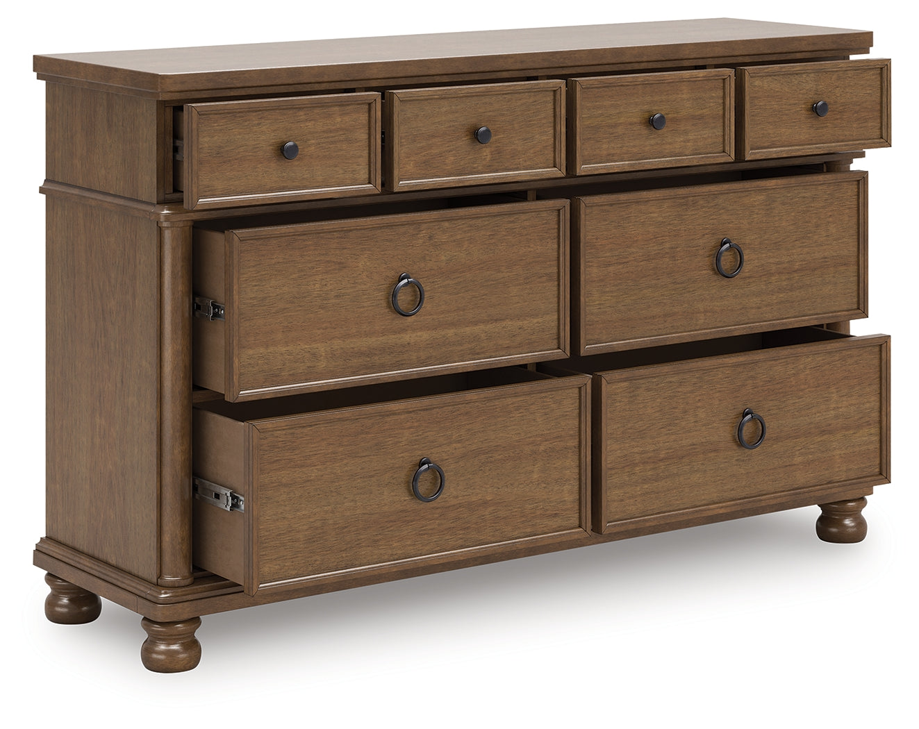 A2Z Furniture - Ashley Furniture - Rowlenstown Bedroom - Dresser / Brown - PCB824-31