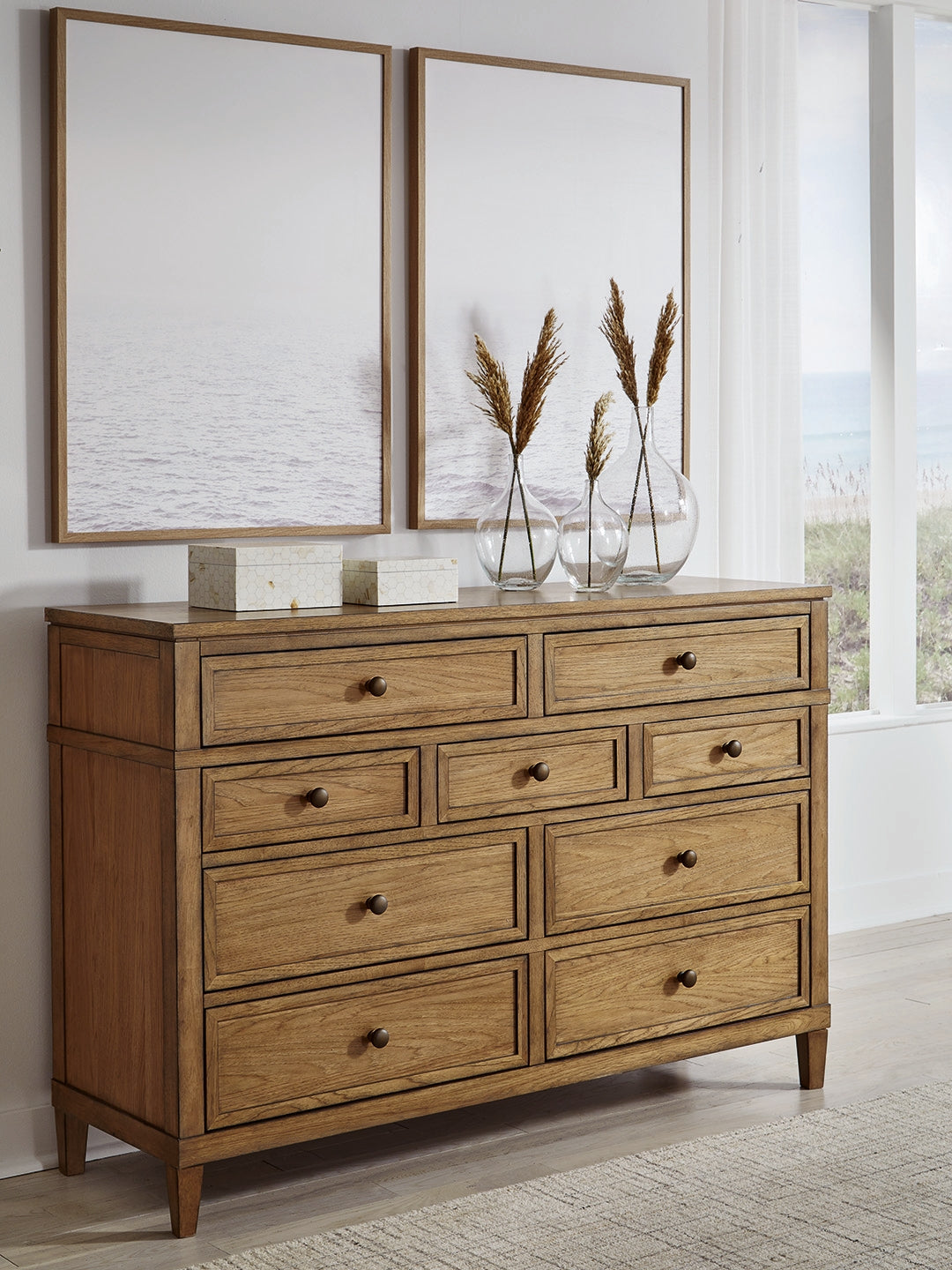 A2Z Furniture - Ashley Furniture - Sharlance Bedroom - Dresser / Brown - B895-31